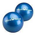 Natural Fitness Soft Weighted Balls - Ocean (6lb)