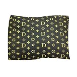 Brown Designer Pet Throw Size: Large