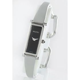 [�O�b�`]GUCCI �r���v GQ1500 �o���O���^�C�v �u���b�N ���M�����[ YA015516 ���f�B�[�X [���s�A���i]