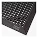 Rubber Entrance Mat, Black, 4ft. x 6ft.