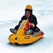 SnowMobile Rider Inflatable Snow Toy