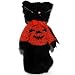 Punkin Puss - Boyd's Bears Black Cat with Halloween Jack-O-Lantern Sweater