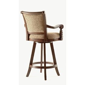 Click here to buy Tuscan Pub Swivel Bar Stool by Powell Furniture.
