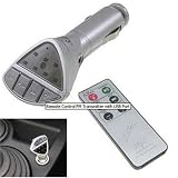 TeckNet USB Flash Memory MP3 Adapter with 7 FM Channels & Remote Controller