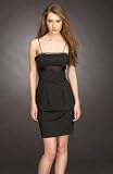 Short Black Empire Dresses by Mikael Aghal