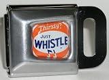 Thirsty? Just Whistle! Interchangeable Buckle For Seatbelt Belts!