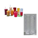 Pebble Optic Plastic Tumbler, 9-1/2 oz. 2 Dozen per case, 24/CS