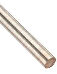 BISS: 544 Bronze Round Rod, Unpolished (Mill) Finish, H04 Temper, ASTM B139/ASTM B139M, 0.75" Diameter, 12" Length - Small Parts