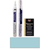 1 2 Oz. Light Blue Metallic Paint Pen Kit for 1985 Volvo 740 (215) by PaintScratch Automotive Touch Up Paint