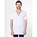 American Apparel Unisex Short Sleeve Deep V-Neck T-Shirt