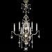 Fine Art 735540ST Transitional Silver Chandelier Constellations Family