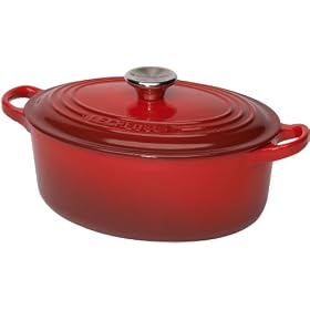 Le Creuset - Cocotte Ovale 27 cm - Cerise