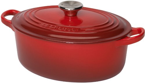 BRÄTER OVAL 35 CM KIRSCHROT