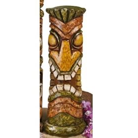 Aloha Hawaii polynesian style Tiki totem pole