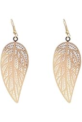 Mother's Day Jewelry Popular Leaf Drop Design Hook Earrings
