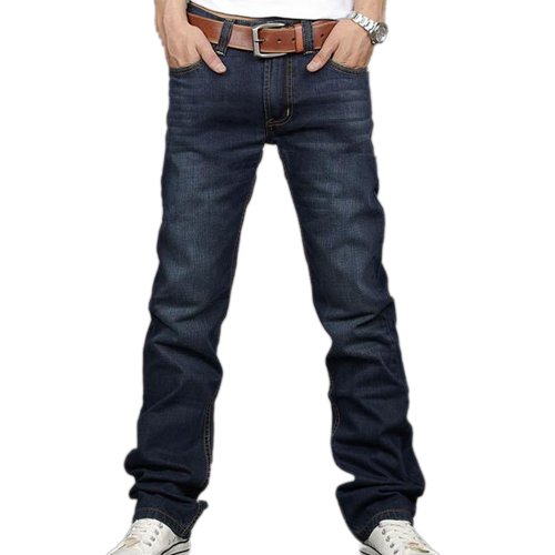 Zeagoo Men's Slim Fit Jeans Trousers Straight Leg