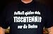 Fussball spielen viele, Tischtennis nur die Besten; T-shirt schwarz