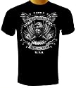 Ride The Best, Eat The Rest Biker T-shirt, Bald Eagle T-shirt, Chopper T-shirts, Motorcycle T-shirts