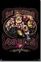San Francisco 49Ers Running Back 22X34 Poster Nfl 4733