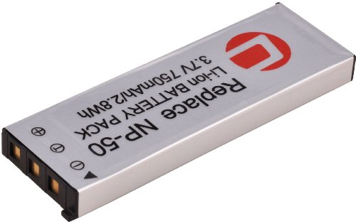 Carat Electronics Lithium-Ion Akku f&uuml;r Digitalkameras (Casio NP-50, 3,7V, 750mAh) Preisvergleich