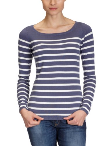 ESPRIT Damen Pullover B21582, Gr. 34 (XS), Blau (water blue 430) Preisvergleich