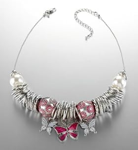 Per Una Butterfly Charm Necklace