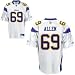 Men`s Minnesota Vikings #69 Jared Allen Road Replica Jersey - L