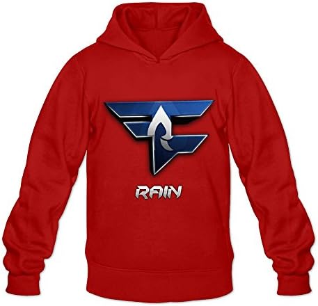 Men's FaZe Rain Logo Hoodies XL Red
