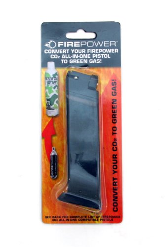 Firepower 15 Round Green Airsoft Magazine