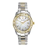 Bulova Ladies Diamond Accented Calendar Watch #98R109 by Bulova