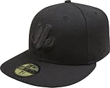 Montreal Expos Cooperstown Black on Black 59FIFTY Fitted Cap