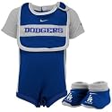 Los Angeles Dodgers Baby Nike Onesie, Bib, and Booties