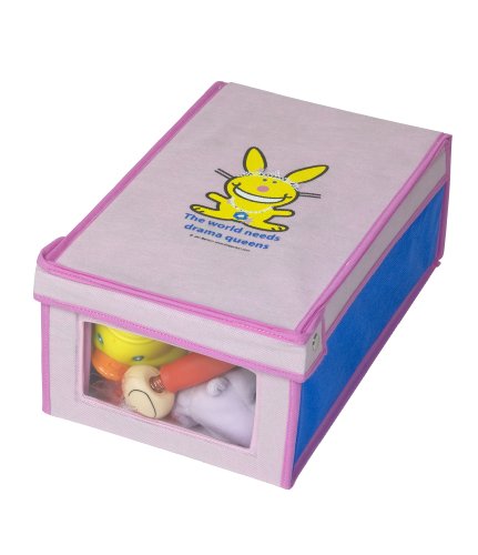 Closet Complete 69059 It's Happy Bunny Collection Folding Storage Box