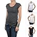 Fashion Corner Womens Layering Cap Sleeve Tee