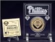 Philadelphia Phillies 24KT Gold Coin in Archival Etched Acrylic