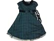 Rare Editions Toddler Girls 2pc Navy/Green Plaid Dress Set