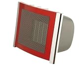Prem-I-Air 2kW Red Square Ceramic Fan Heater
