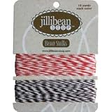 Jillibean Soup Red/Brown Bean Stalks Twine