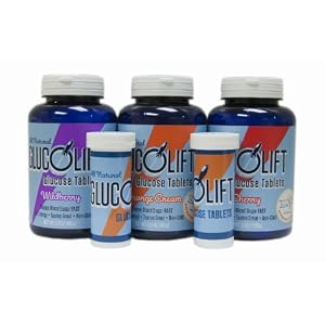Glucolift 3 Bottle Sample Pack with 2 Free Travel Tubes
