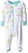 The Children's Place Girls' Long Sleeve Footed Stretchie Pajama