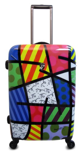 Heys USA Luggage Britto Landscape 26 Inch Hardside Spinner, Landscape, 26 Inch