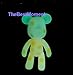 BEAR *B35 CHRISTMAS ORNAMENT HOME DECORATION TREE DECOR Bear Pink Snow Flake Glow in the Dark (Original from The Best Moment @ : image