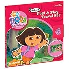 Dora the Explorer Colorforms Fold and Play Travel Set by University Games