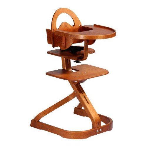 Svan High Chair in Rich Cherry