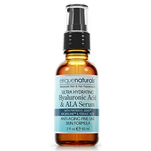 Best Hyaluronic Acid Serum For Face, Neck, Body - Best Anti Aging Serum - Hyaluronic Acid And Vitamin C, Matrixyl 3000, Argireline & Ferulic Acid - Increase Skin Hydration Up To 90%, Reduce Fine Lines And Wrinkles, Calm And Soothe Irritated Skin.