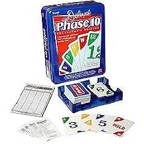 Phase 10 Deluxe Card Game in Tin