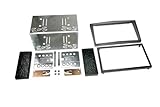 Doppel DIN Blende Komplett-Set Opel Antara Tigra Corsa Astra antr.-met.