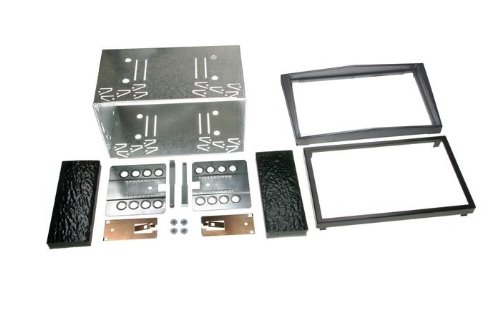 Doppel DIN Blende Komplett-Set Opel Antara Tigra Corsa Astra antr.-met.