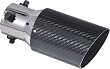 Pilot Motorsports PM-594E Black Carbon Fiber Bolt-on Tip