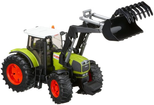 Childrens Toyshop  Toys : Bruder 03011 Claas Atles 936 RZ with Frontloader